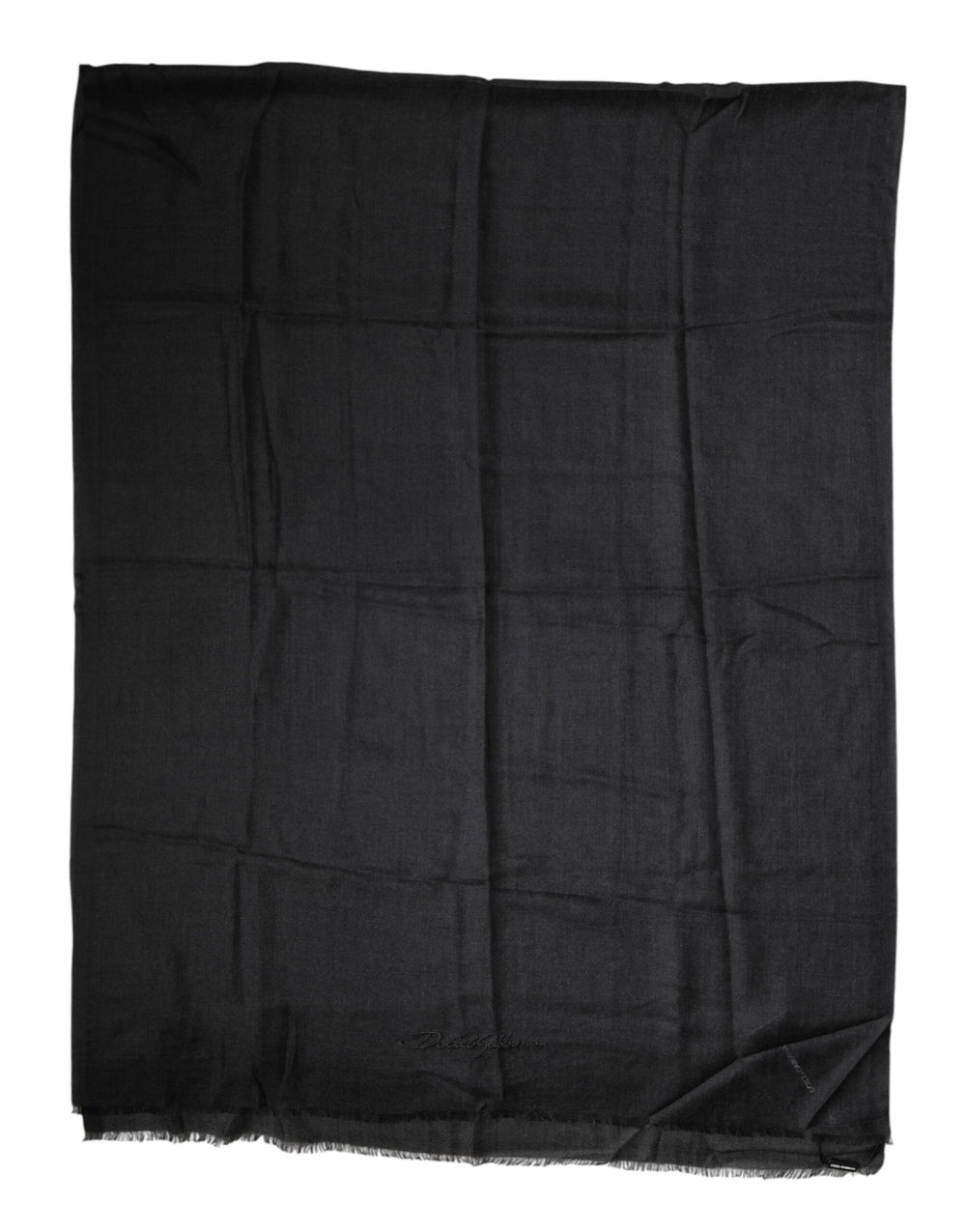 Dolce & Gabbana Neck Wrap Shawl Scarf in Black