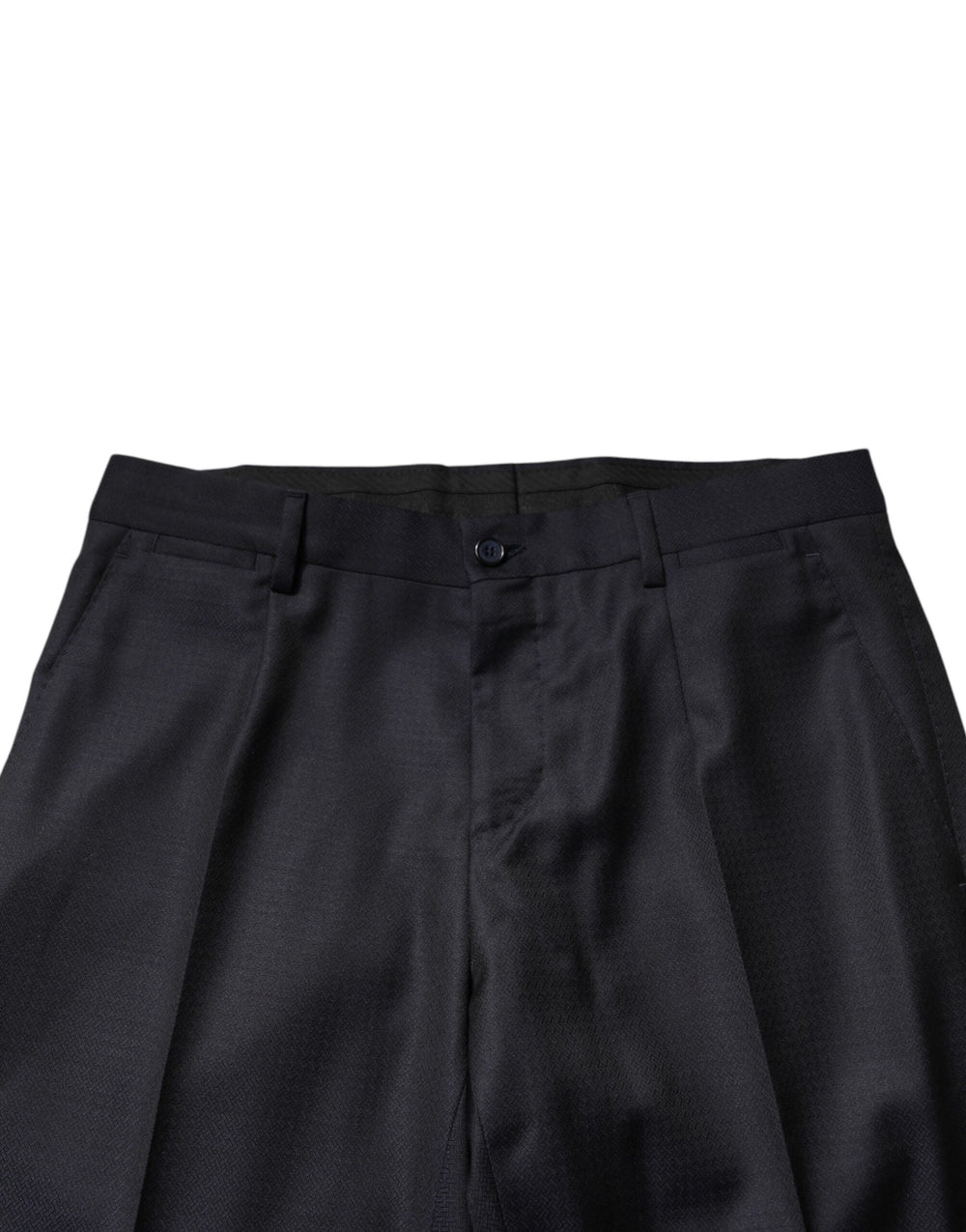 Dolce & Gabbana 100% Wool Single-Breasted Suit in Black