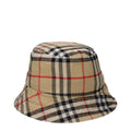 Burberry Beige Cotton Bucket Hat Heritage mens luxury fashion - Mens Edit