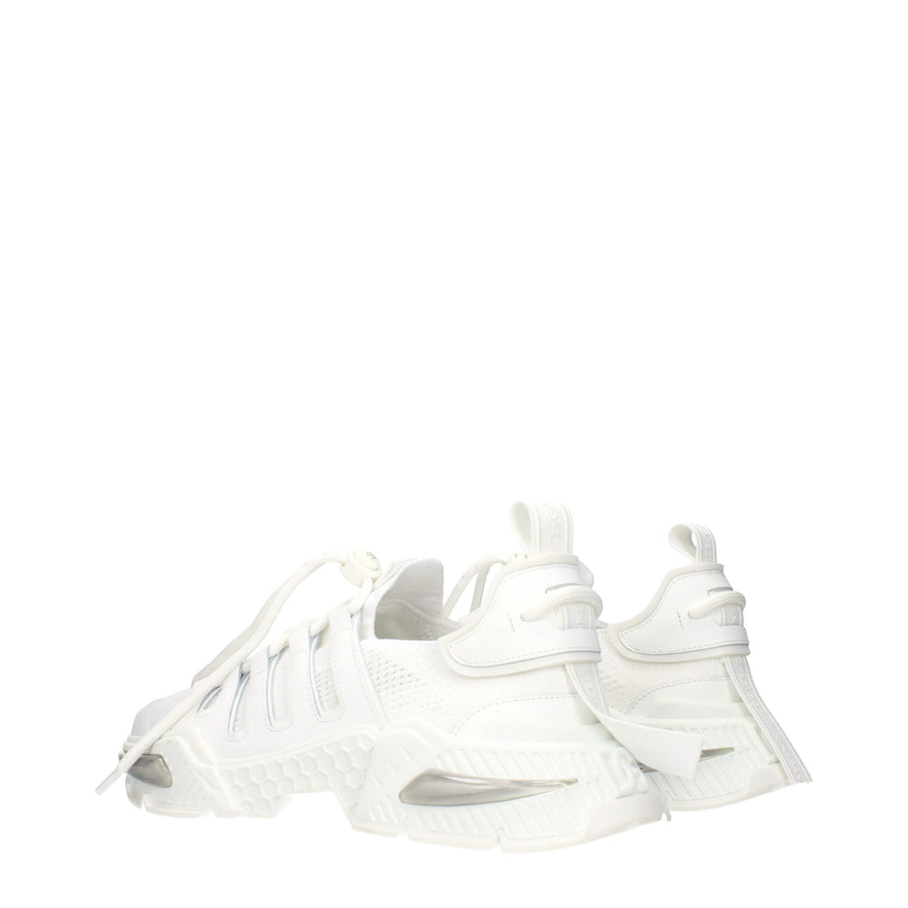 Dolce & Gabbana Fabric Sneakers in White