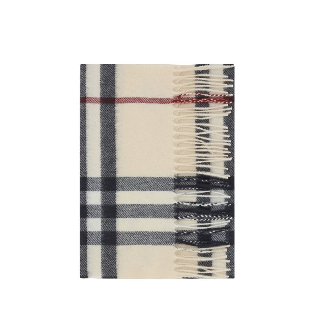 Burberry 100% Cashmere Scarf in Beige
