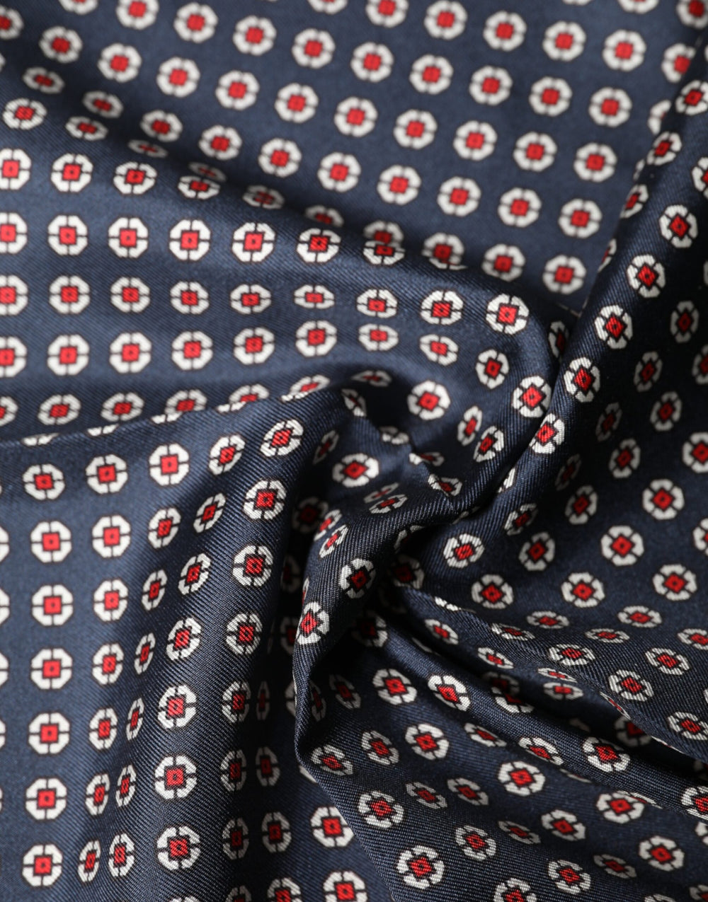 Dolce & Gabbana Silk Square Scarf in Blue