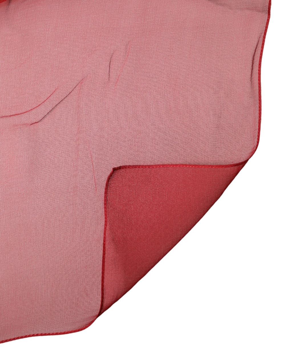 Dolce & Gabbana 100% Silk Stole in Red