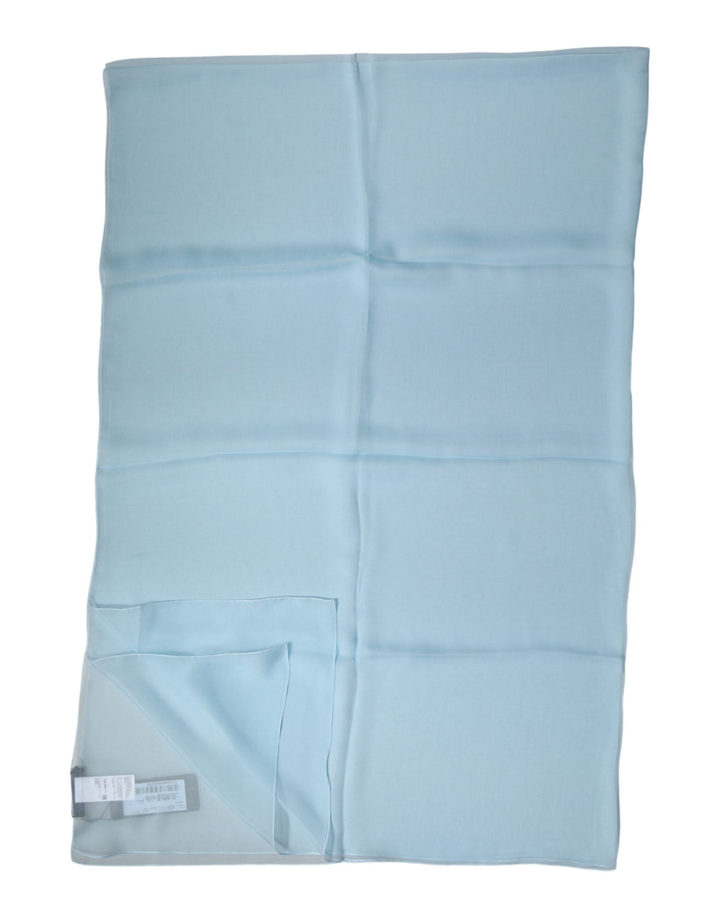Light Blue Stole Silk Neck Wrap Shawl Scarf mens luxury fashion - Mens Edit