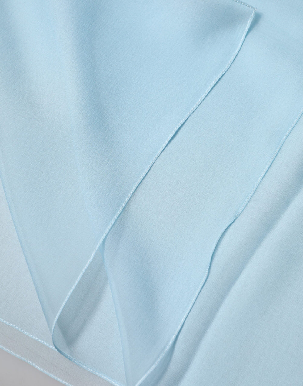 Dolce & Gabbana Silk Stole in Light Blue