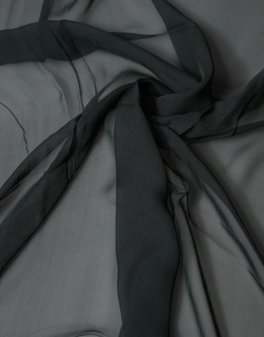 Dolce & Gabbana Silk Stole in Dark Green