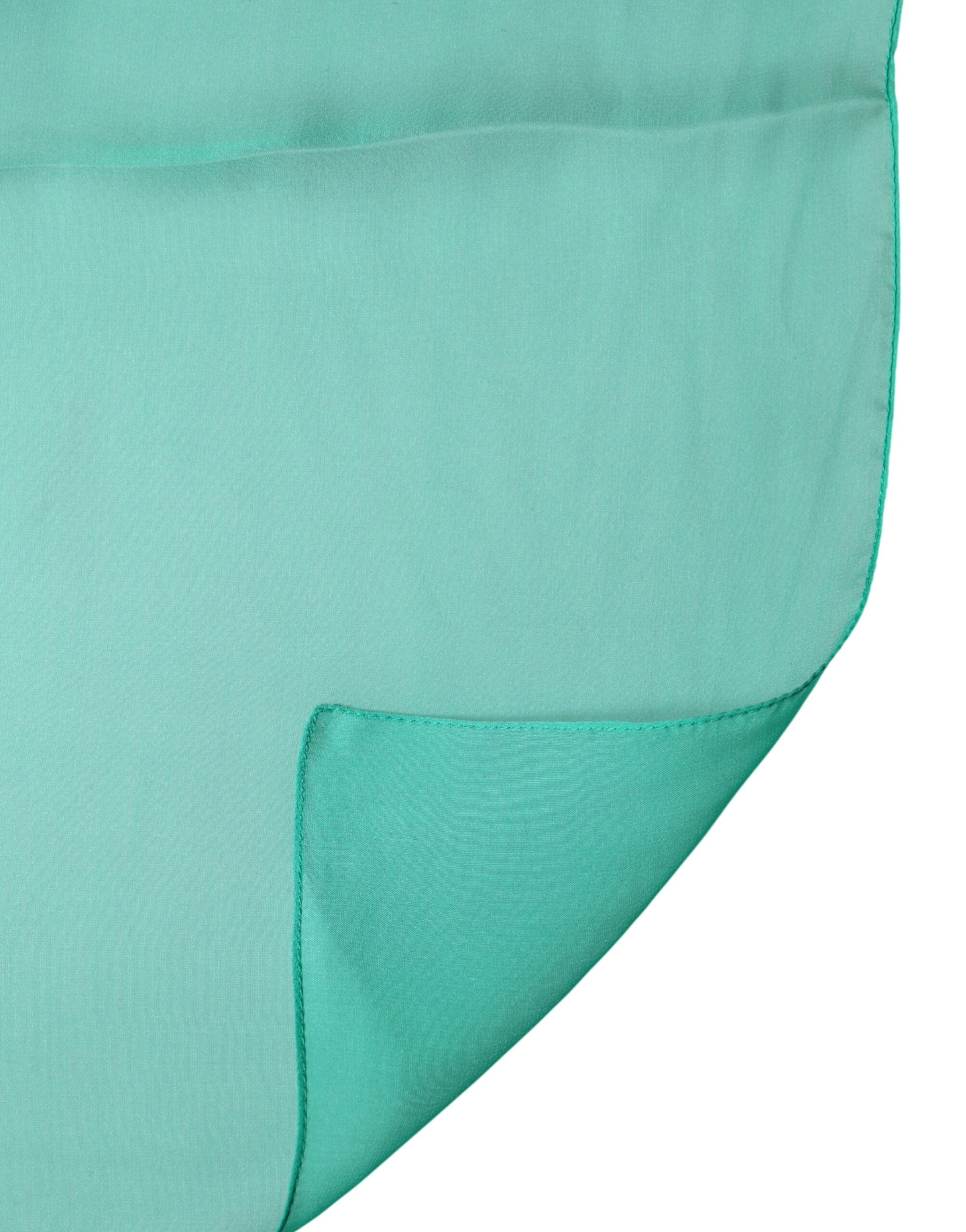 Dolce & Gabbana 100% Silk Stole in Green
