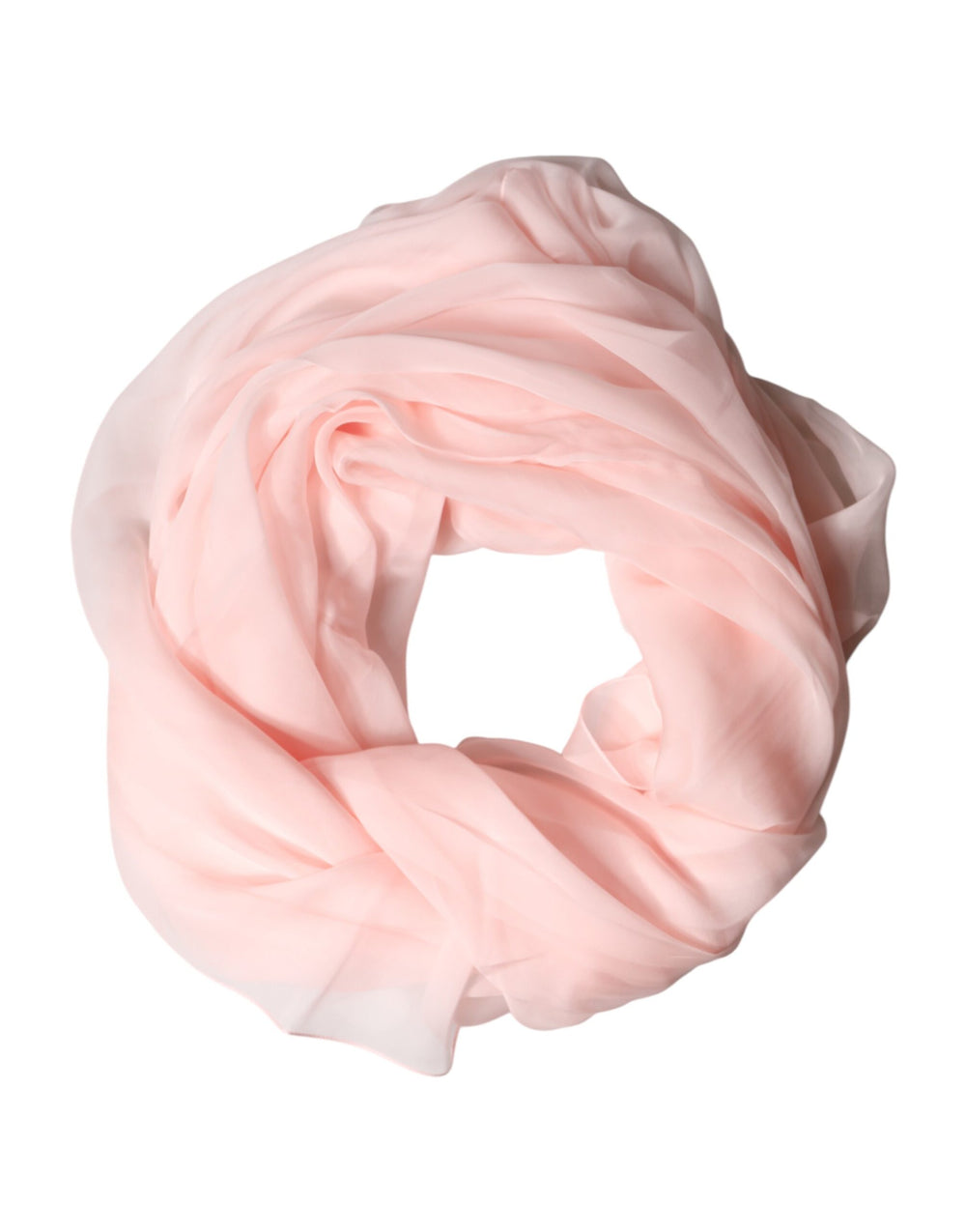 Dolce & Gabbana 100% Silk Stole in Light Pink