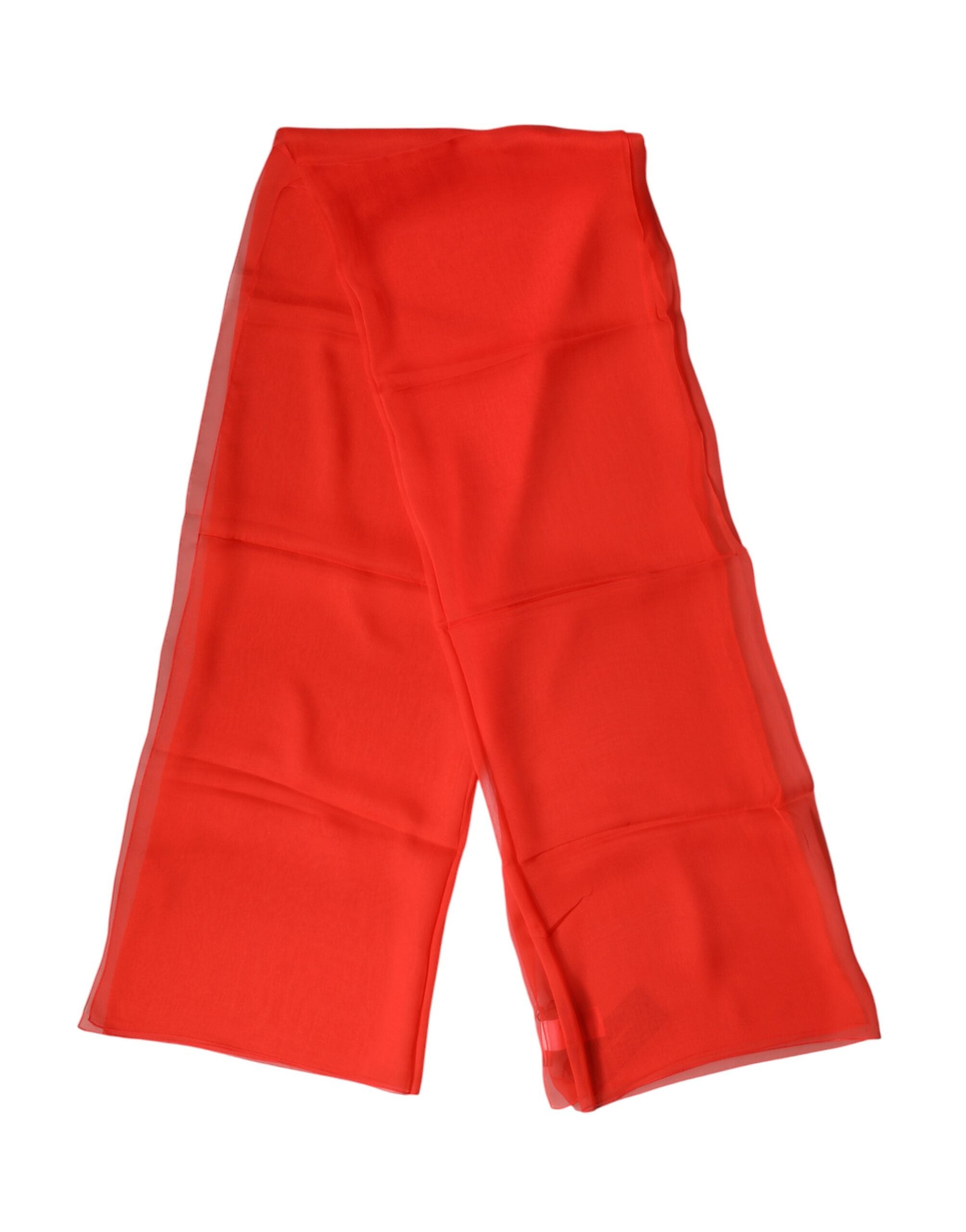 Red Stole Silk Neck Wrap Shawl Scarf mens luxury fashion - Mens Edit
