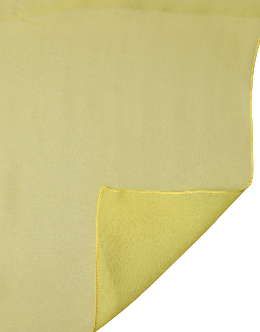 Dolce & Gabbana 100% Silk Stole in Yellow