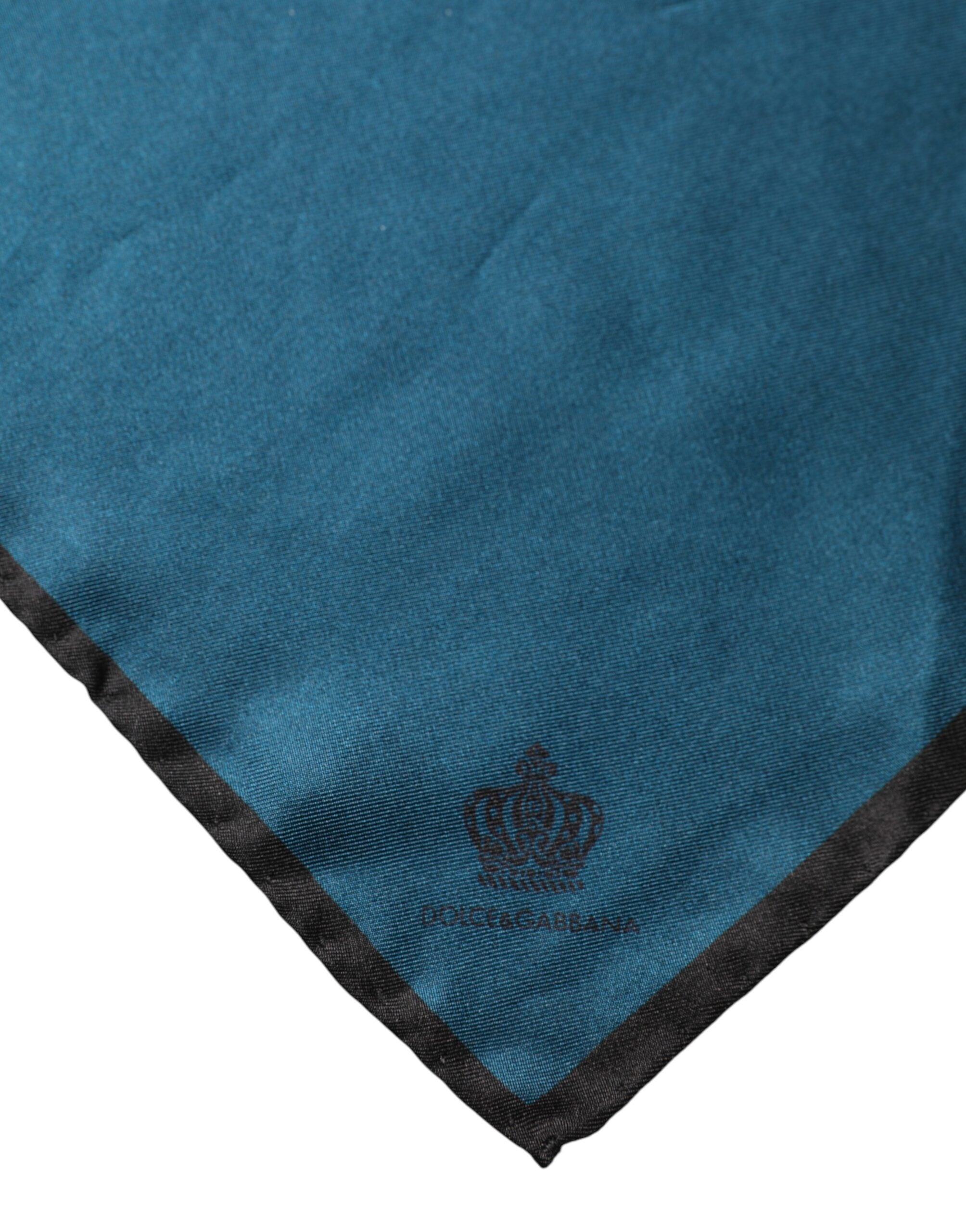 Dolce & Gabbana Silk Pocket Handkerchief in Blue