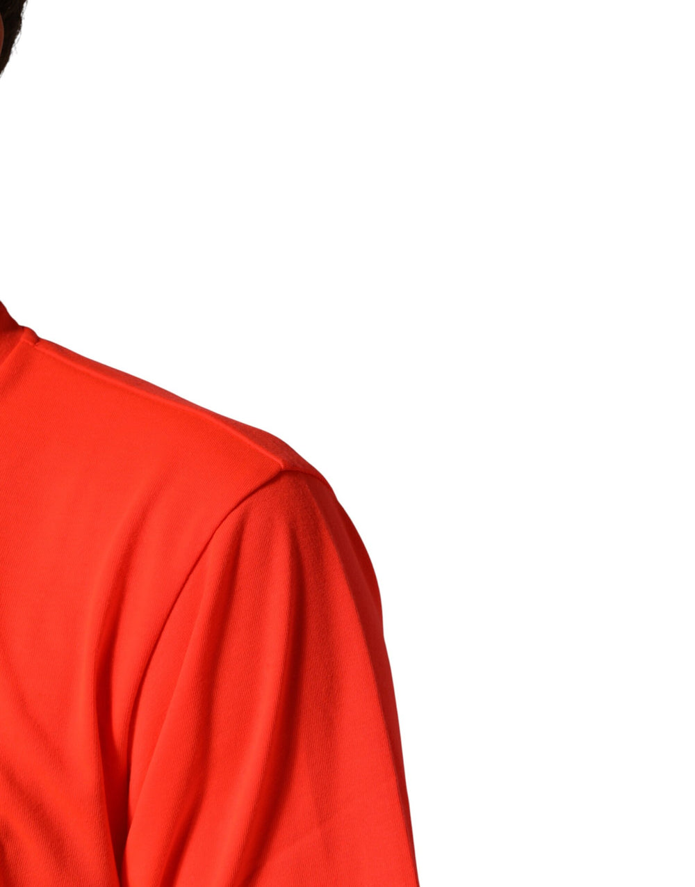 Dolce & Gabbana 100% Polyester T-shirt in Neon Orange