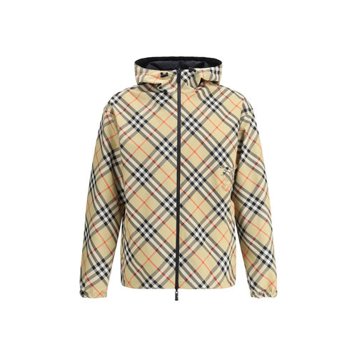 Burberry Multicolor Polyester Shell Jacket - Reversible mens luxury fashion - Mens Edit