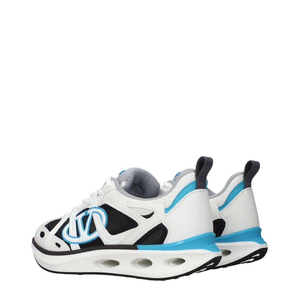 Valentino Garavani White Fabric Sneakers