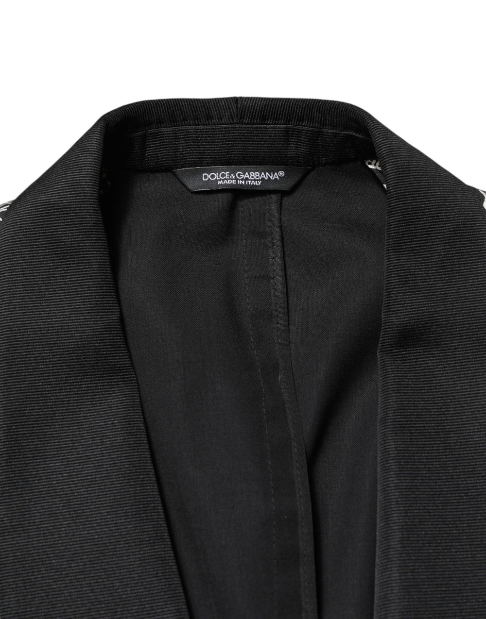 Dolce & Gabbana Silk Blazer in Black