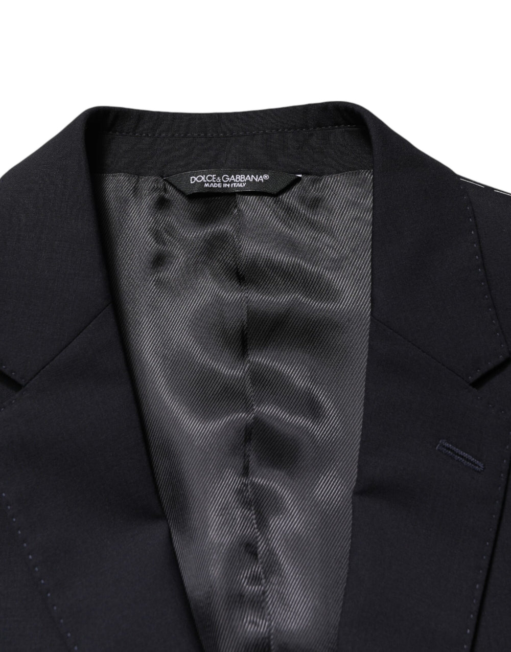 Dolce & Gabbana Virgin Wool Blazer in Black