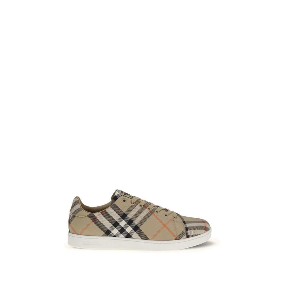 Burberry Multicolor Nylon Low Top Sneakers Checkered mens luxury fashion - Mens Edit