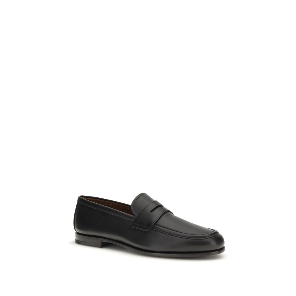 Church's Δερμάτινα Loafers από Δέρμα Μοσχαριού σε Μαύρο
