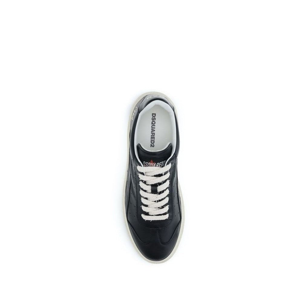 Dsquared² Sneakers από Δέρμα Μοσχαριού σε Μαύρο