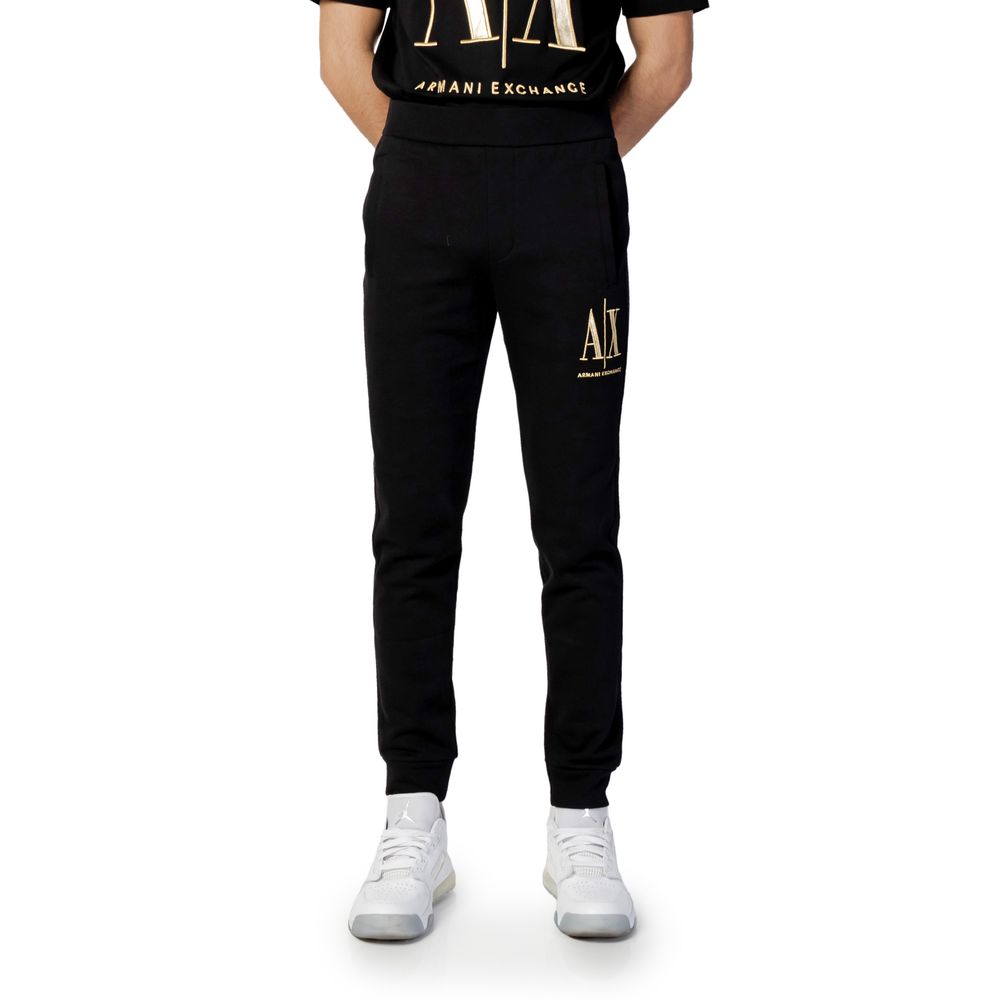 Black Cotton Joggers (Workout Pants) mens luxury fashion - Mens Edit