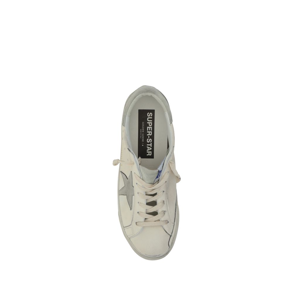 Golden Goose Sneakers από Δέρμα Κατσίκας σε Λευκό