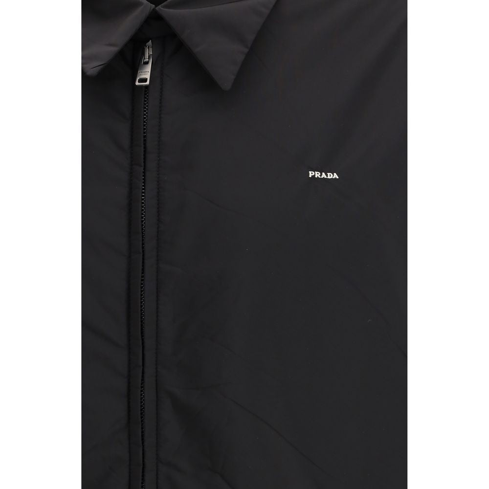 Prada Jacket από 100% ανακυκλωμένο πολυαμίδιο σε Μαύρο