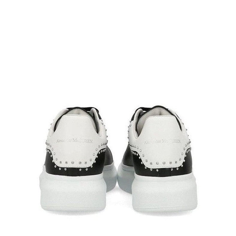 Alexander McQueen Black Calfskin Chunky Sneakers mens luxury fashion - Mens Edit