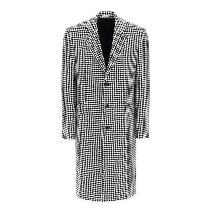 Alexander McQueen Black Wool Coat mens luxury fashion - MENS EDIT