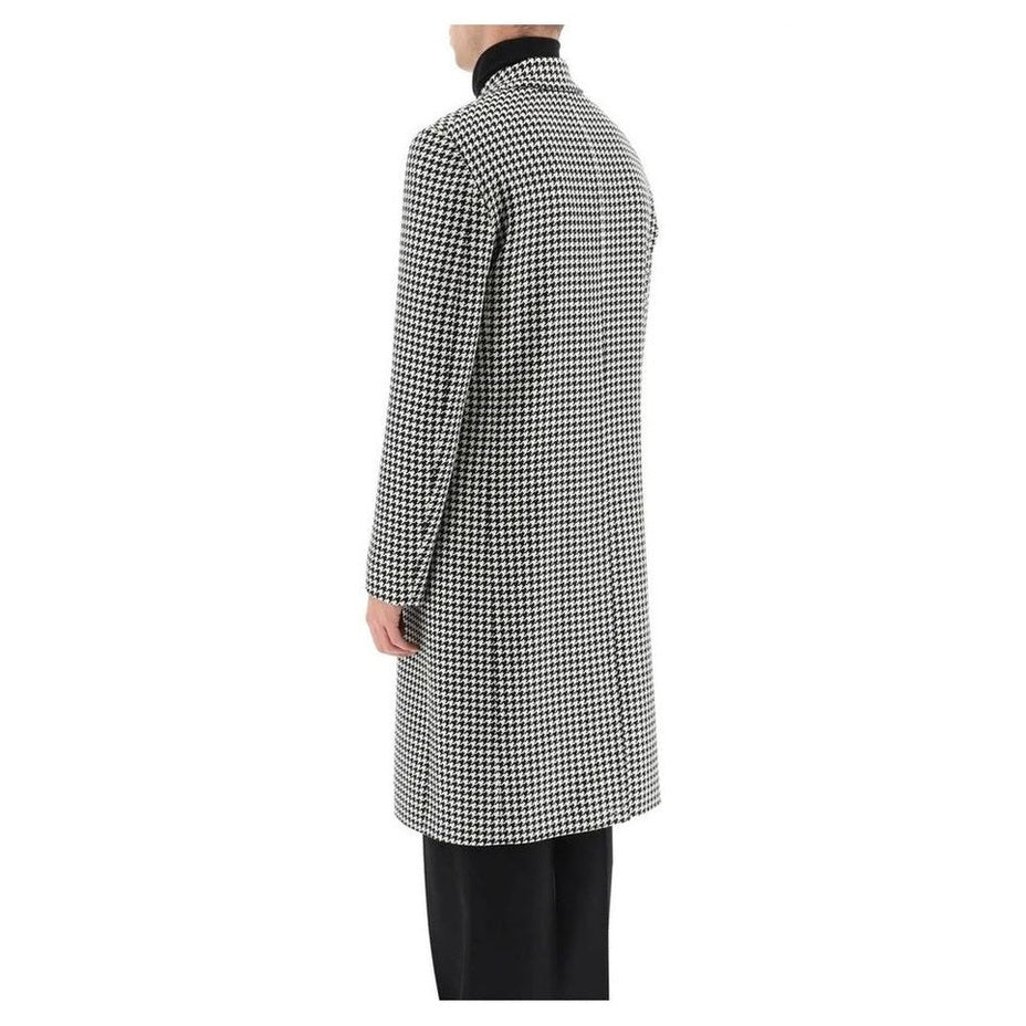 Alexander McQueen Black Wool Coat mens luxury fashion - MENS EDIT
