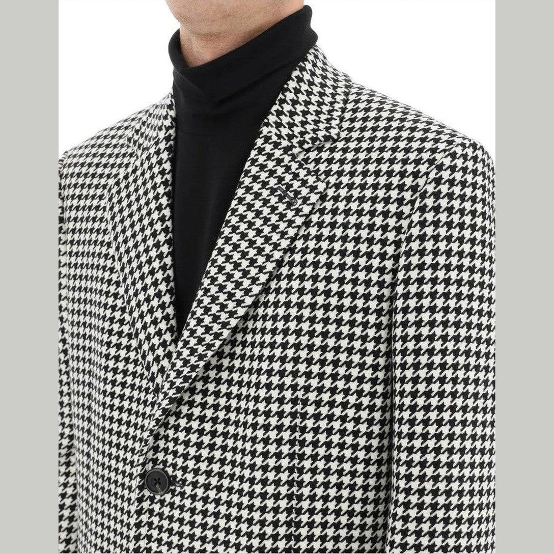 Alexander McQueen Black Wool Coat mens luxury fashion - MENS EDIT