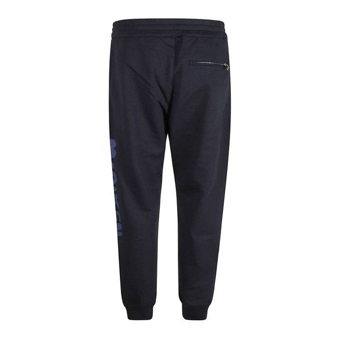 Alexander McQueen Blue Cotton Joggers (Workout Pants) mens luxury fashion - MENS EDIT