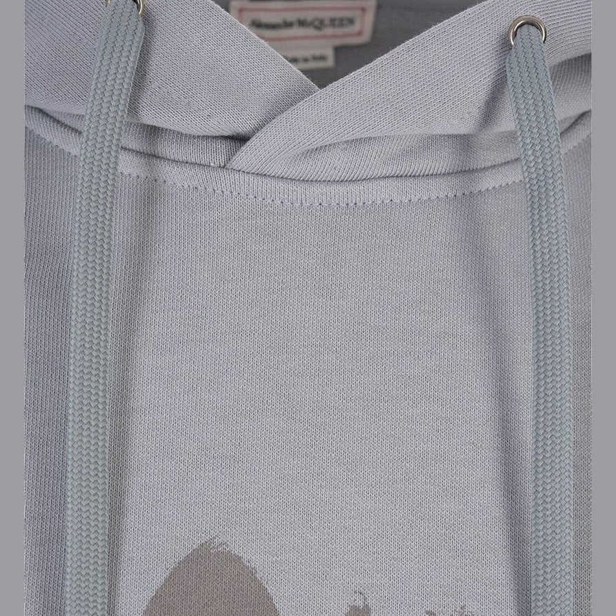 Alexander McQueen Gray Cotton Sweatshirt mens luxury fashion - MENS EDIT