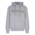 Alexander McQueen Gray Cotton Sweatshirt mens luxury fashion - MENS EDIT