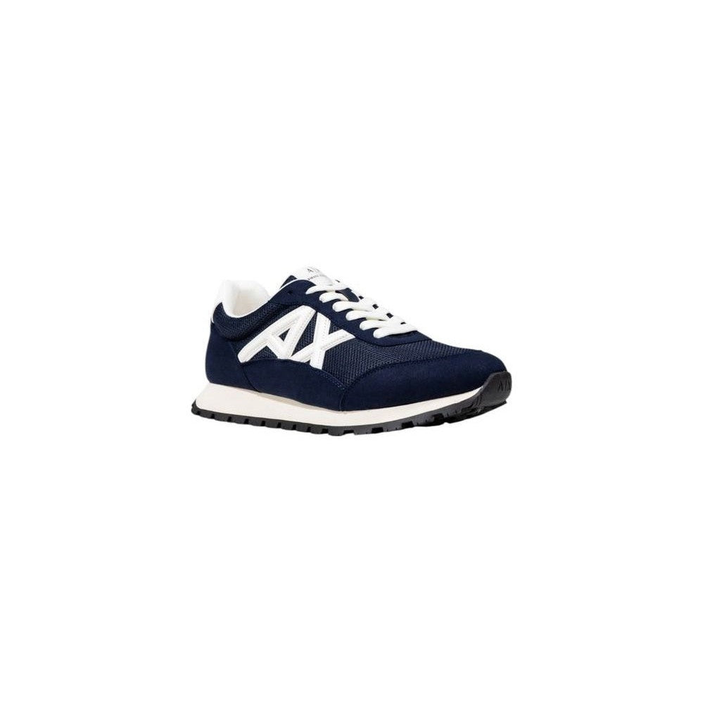 Armani Exchange Bicolor Polyester Athletic Sneakers mens luxury fashion - Mens Edit