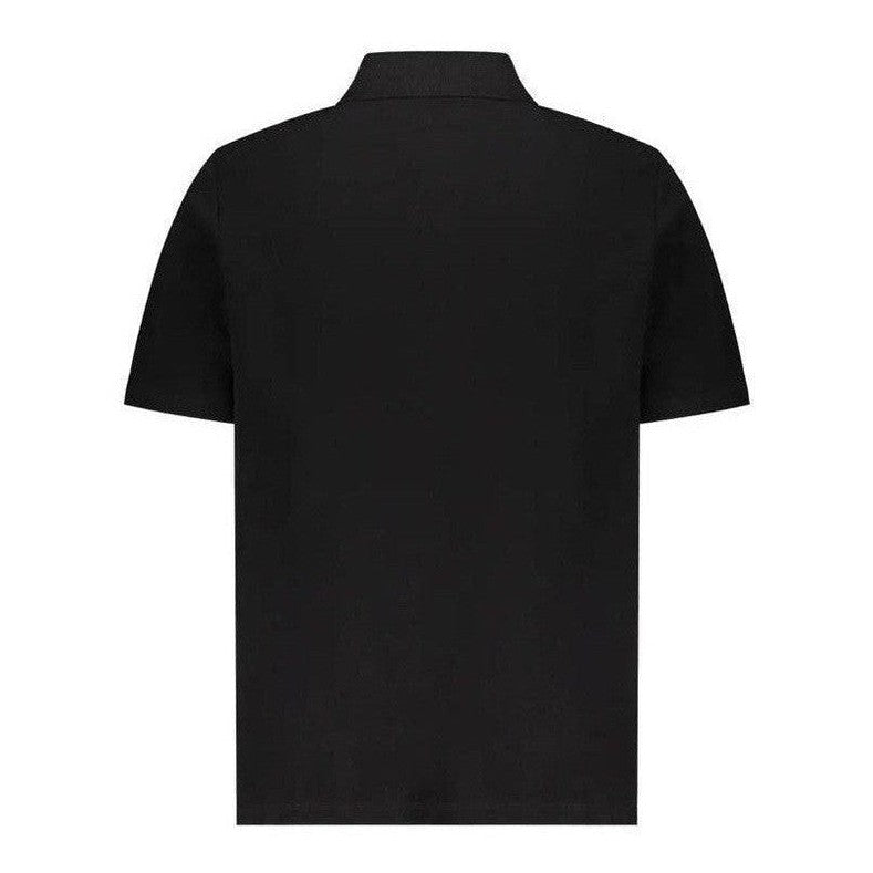 Balmain Black Cotton Polo Shirt mens luxury fashion - Mens Edit
