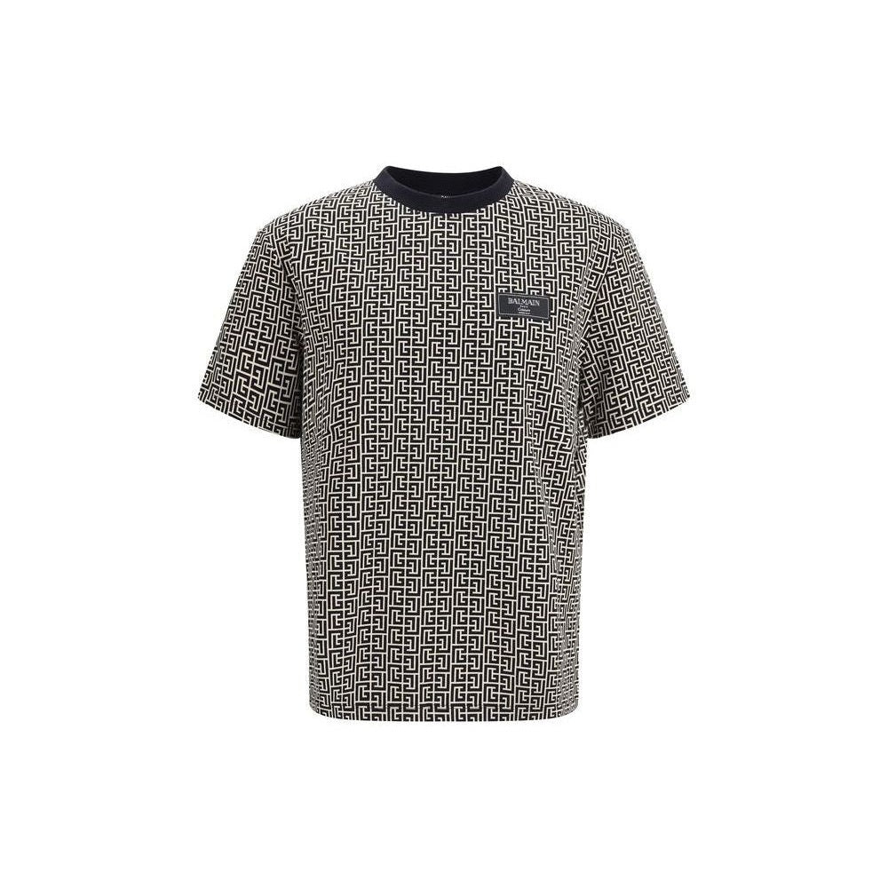 Balmain Multicolor Cotton T-Shirt mens luxury fashion - Mens Edit