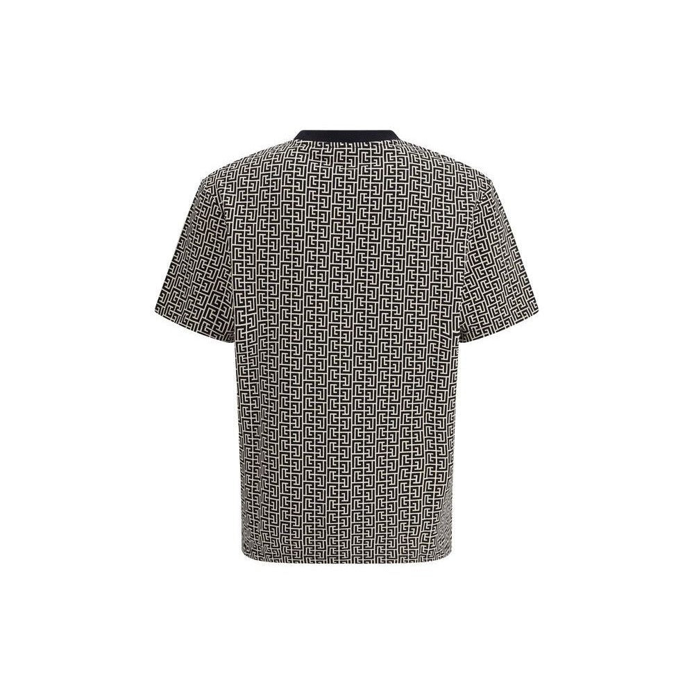 Balmain Multicolor Cotton T-Shirt mens luxury fashion - Mens Edit
