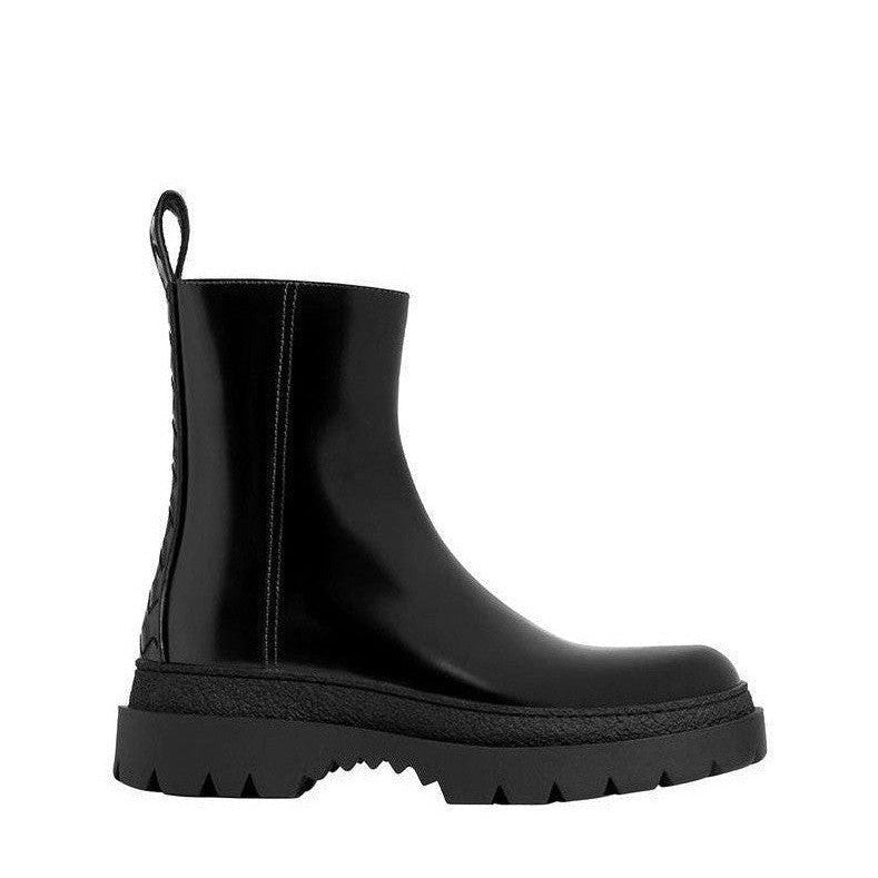 Bottega Veneta Black Calfskin Chelsea Boots mens luxury fashion - Mens Edit