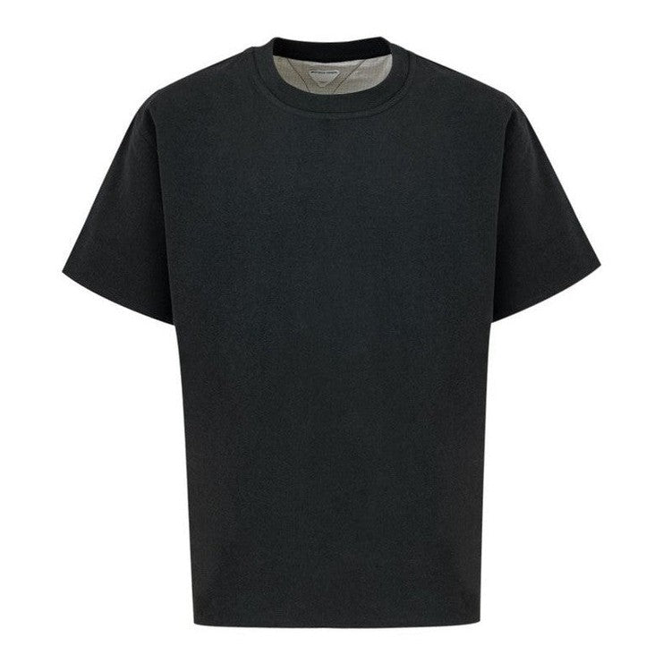 Bottega Veneta Gray Cotton T-Shirt mens luxury fashion - MENS EDIT