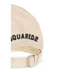 Dsquared² Beige Cotton Cap (Baseball Hat) mens luxury fashion - Mens Edit