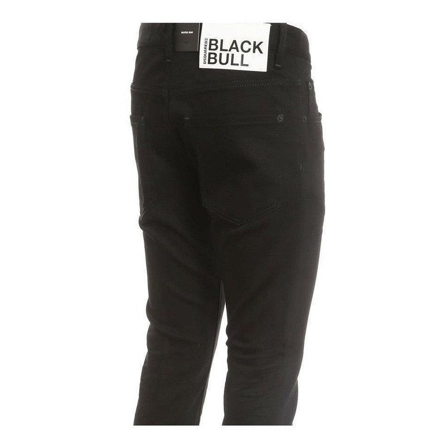 Dsquared² Black Cotton Skinny Jeans mens luxury fashion - Mens Edit