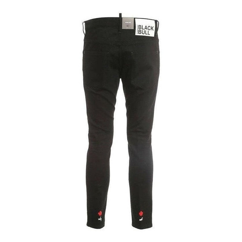 Dsquared² Black Cotton Skinny Jeans mens luxury fashion - Mens Edit