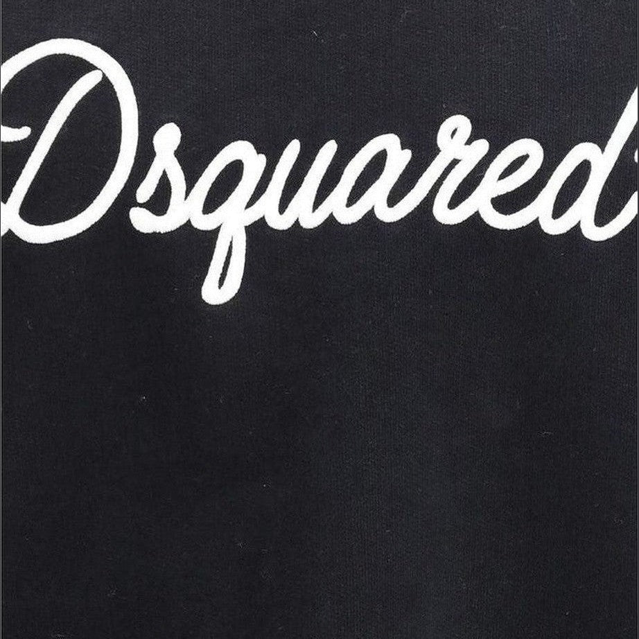 Dsquared² Black Cotton Sweatshirt mens luxury fashion - Mens Edit