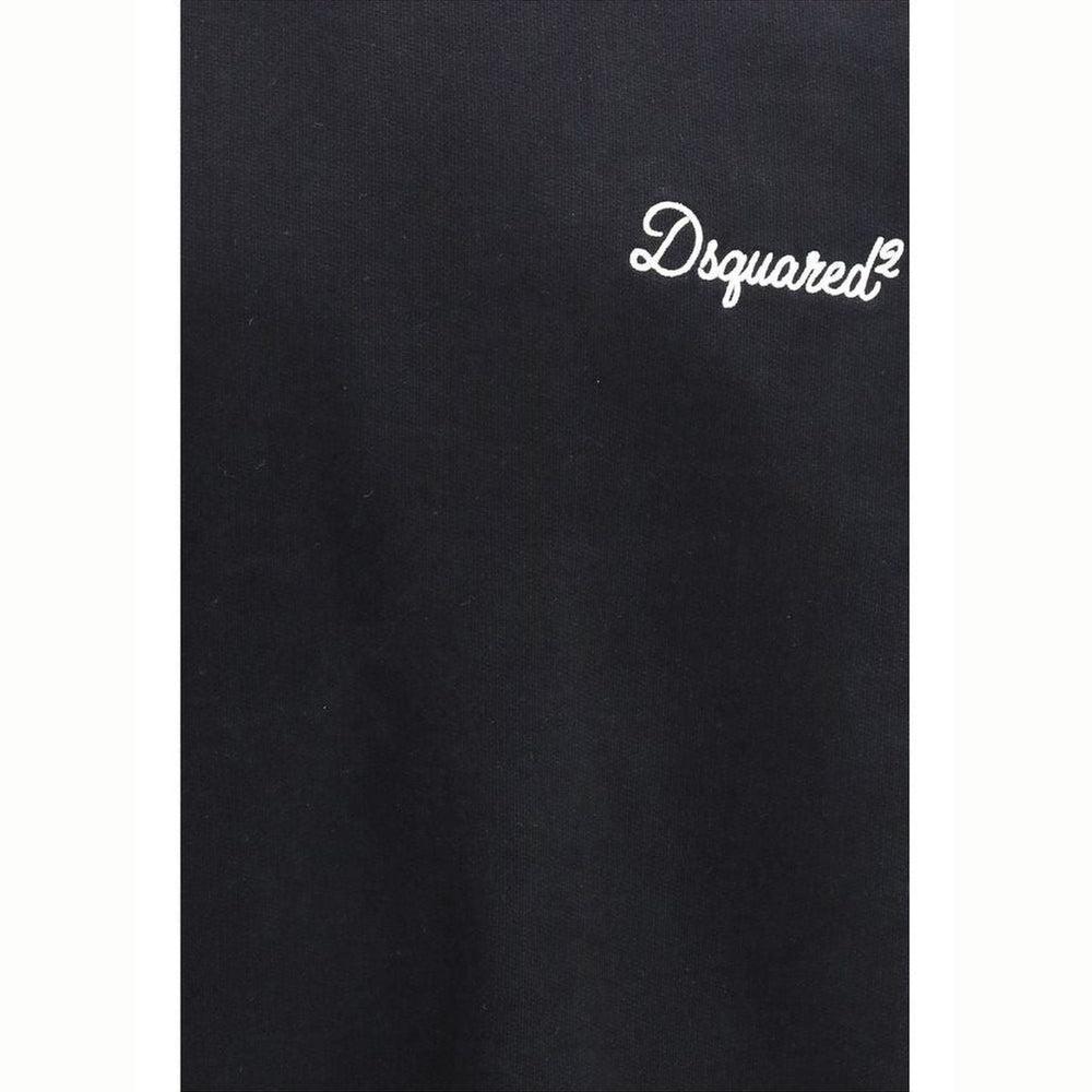 Dsquared² Black Cotton Sweatshirt mens luxury fashion - Mens Edit