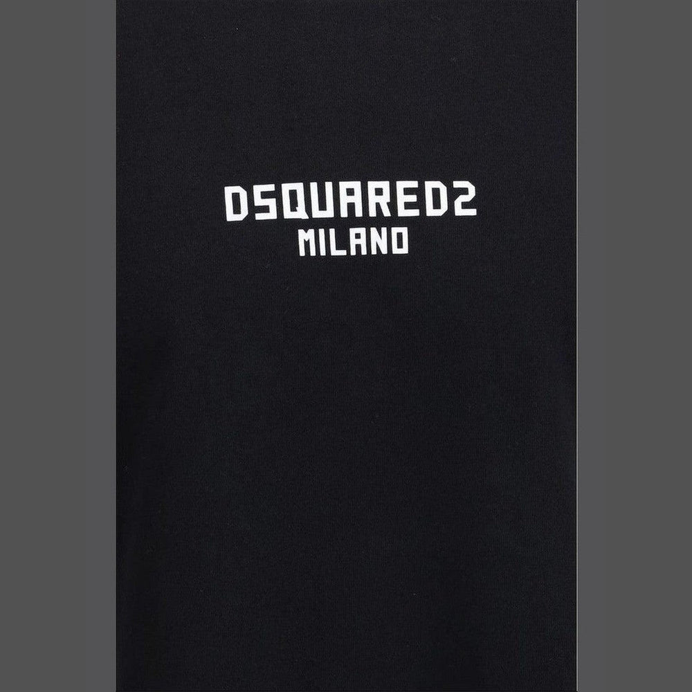 Dsquared² Black Cotton T-Shirt mens luxury fashion - Mens Edit