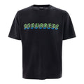Dsquared² Black Cotton Men's Logo T-Shirt - Designer Fashion | Mens Edit