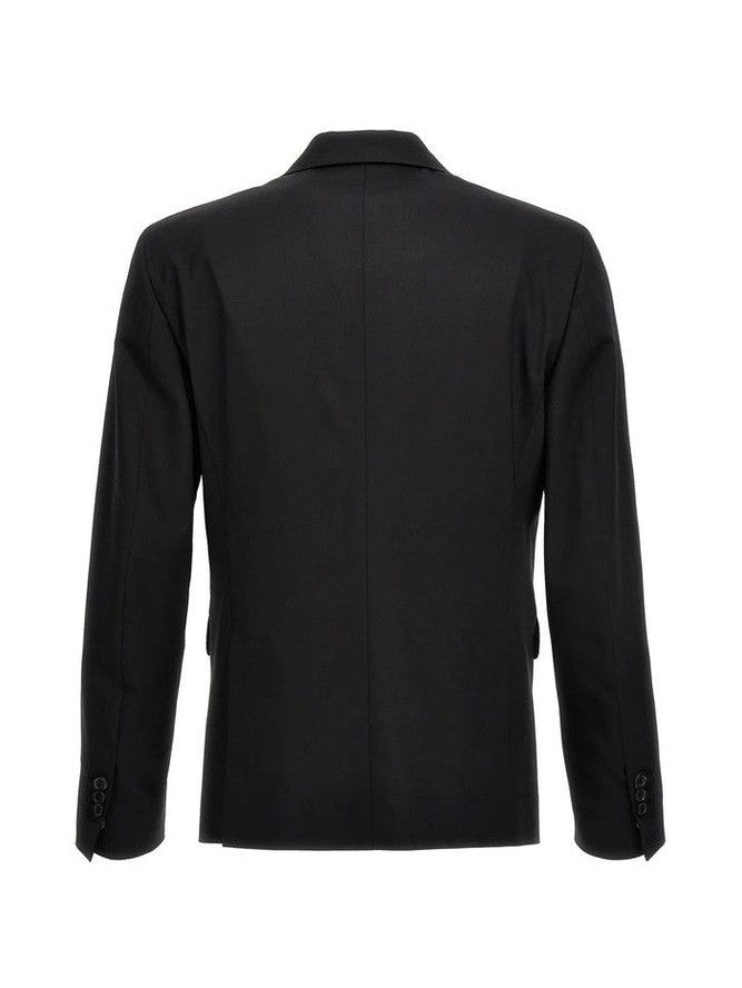 Dsquared² Black Elastane Two - Piece Suit mens luxury fashion - MENS EDIT