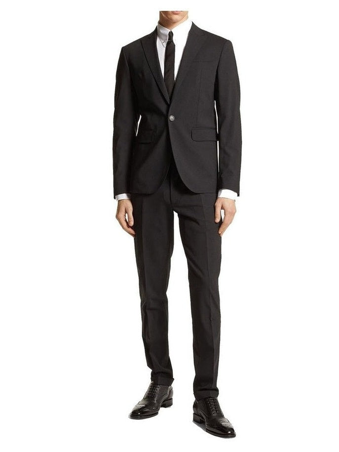 Dsquared² Black Elastane Two - Piece Suit mens luxury fashion - MENS EDIT