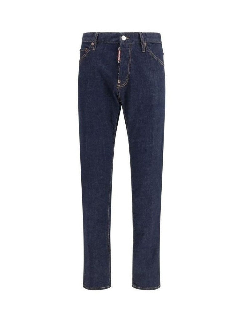 Dsquared² Blue Cotton Jeans Denim mens luxury fashion - Mens Edit