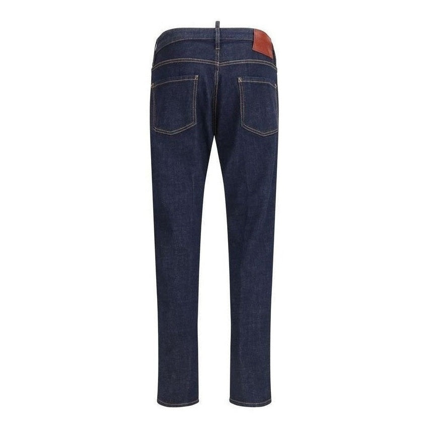Dsquared² Blue Cotton Jeans Denim mens luxury fashion - Mens Edit